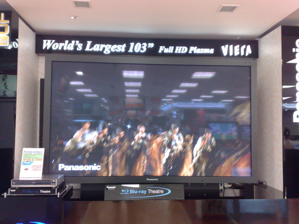 big plasma tv