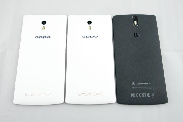 OPPO Find 7, 7A and OnePlus One
