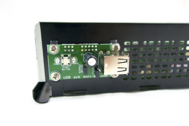 Mini-Box M350 Universal Mini-ITX Computer Case Black