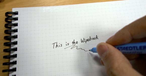 Wipebook - Dry erase notebooks - The Gadgeteer