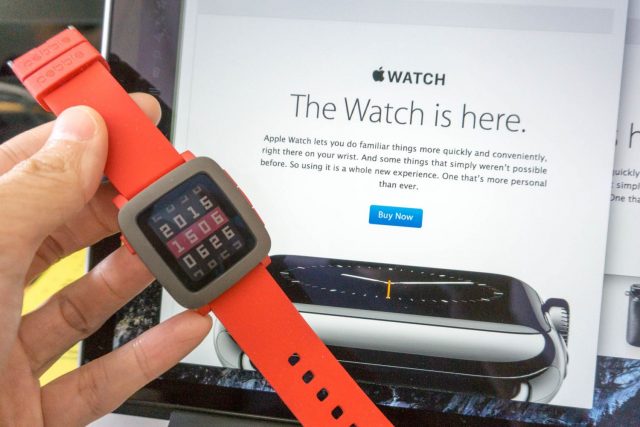 Pebble Time or Apple Watch