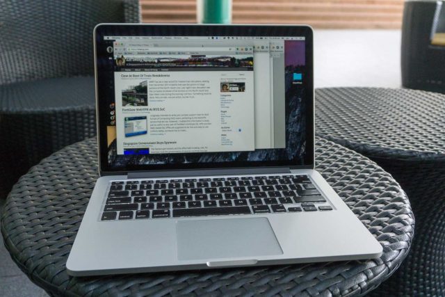 Retina MacBook Pro at YIH