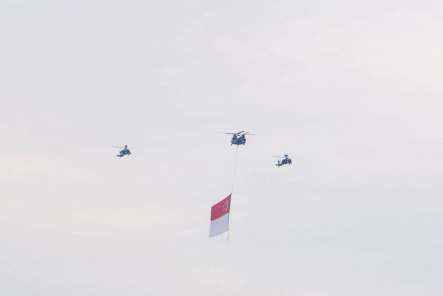 RSAF SG50 Aerial Display