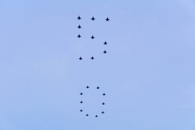 RSAF SG50 Aerial Display