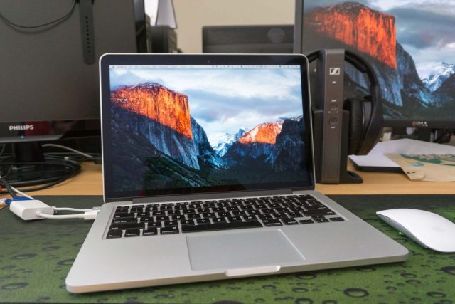 Retina MacBook Pro running OS X 10.11 El Capitan