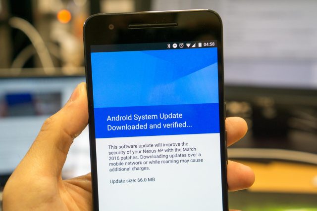 Nexus 6P software update