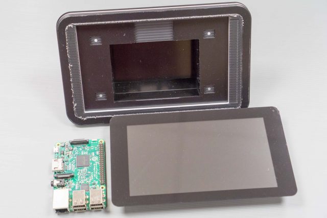 Enclosure for Raspberry Pi and 7" Touchscreen Display