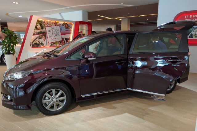 Toyota Wish at Borneo Motors