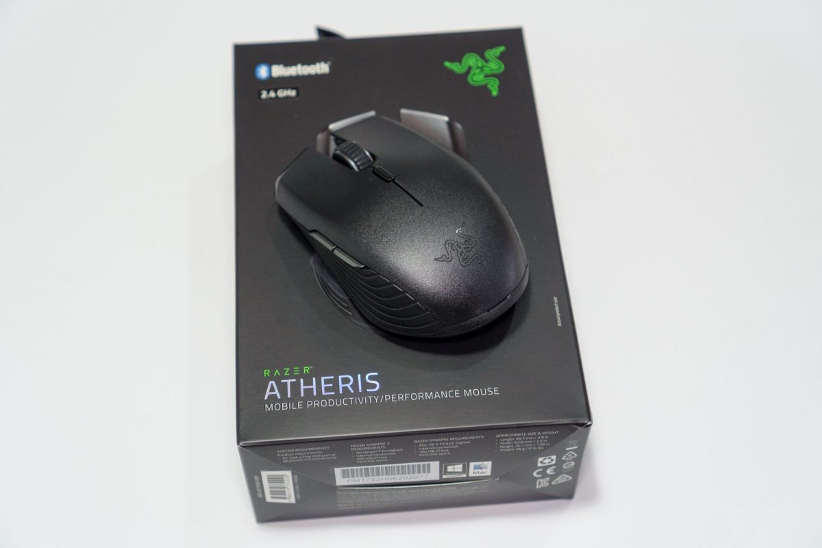 Razer Atheris - Mobile Computer Mouse, Black 