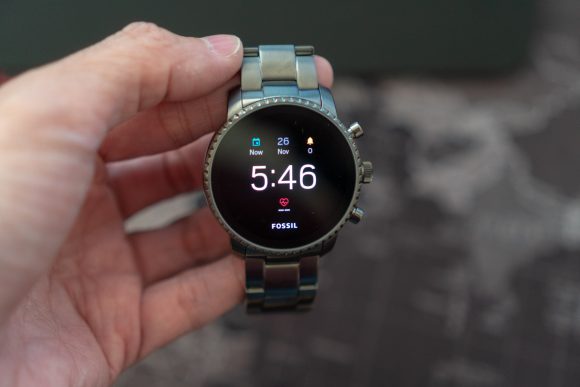 Fossil q cheap explorist hr update