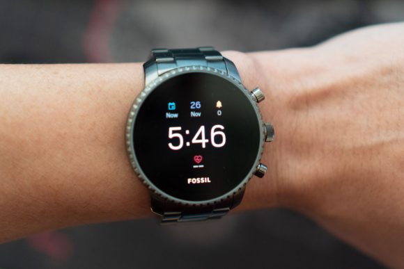 fossil gen 4 smartwatch smoke