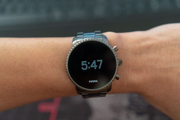 Fossil q explorist hr smart discount watch review