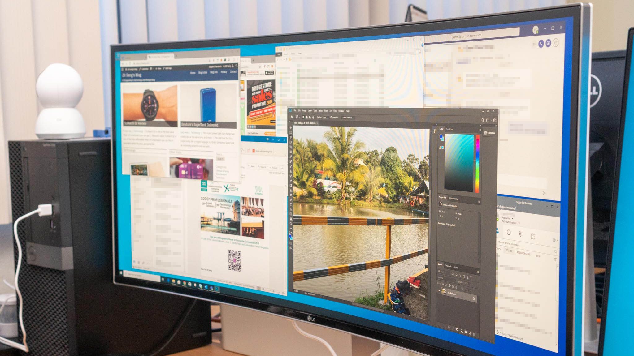 Review: LG's $1500 38UC99 UltraWide Display Offers a Giant, Desk-Filling  Workspace - MacRumors